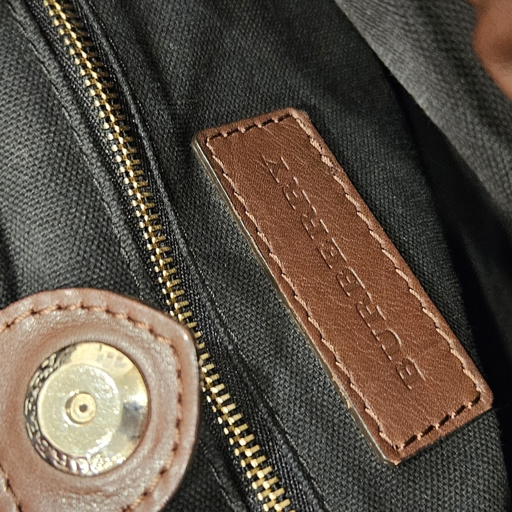 Burberry Brown and Tan Shoulder Bag - Picture 6 of 12